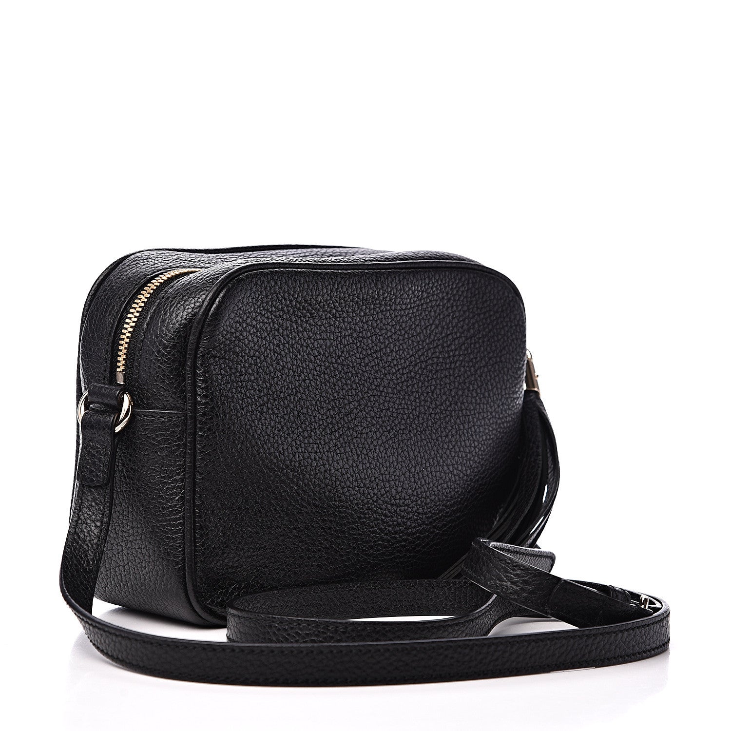 Gucci Pebbled Calfskin Small Soho Disco Bag Black 3 of 12
