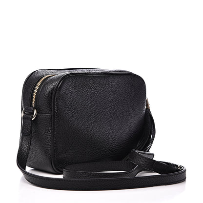 Gucci Pebbled Calfskin Small Soho Disco Bag Black 3 of 12