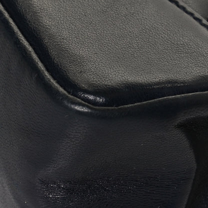 Chanel Aged Calfskin Quilted Small 31 Shopping Bag Navy 12 of 13