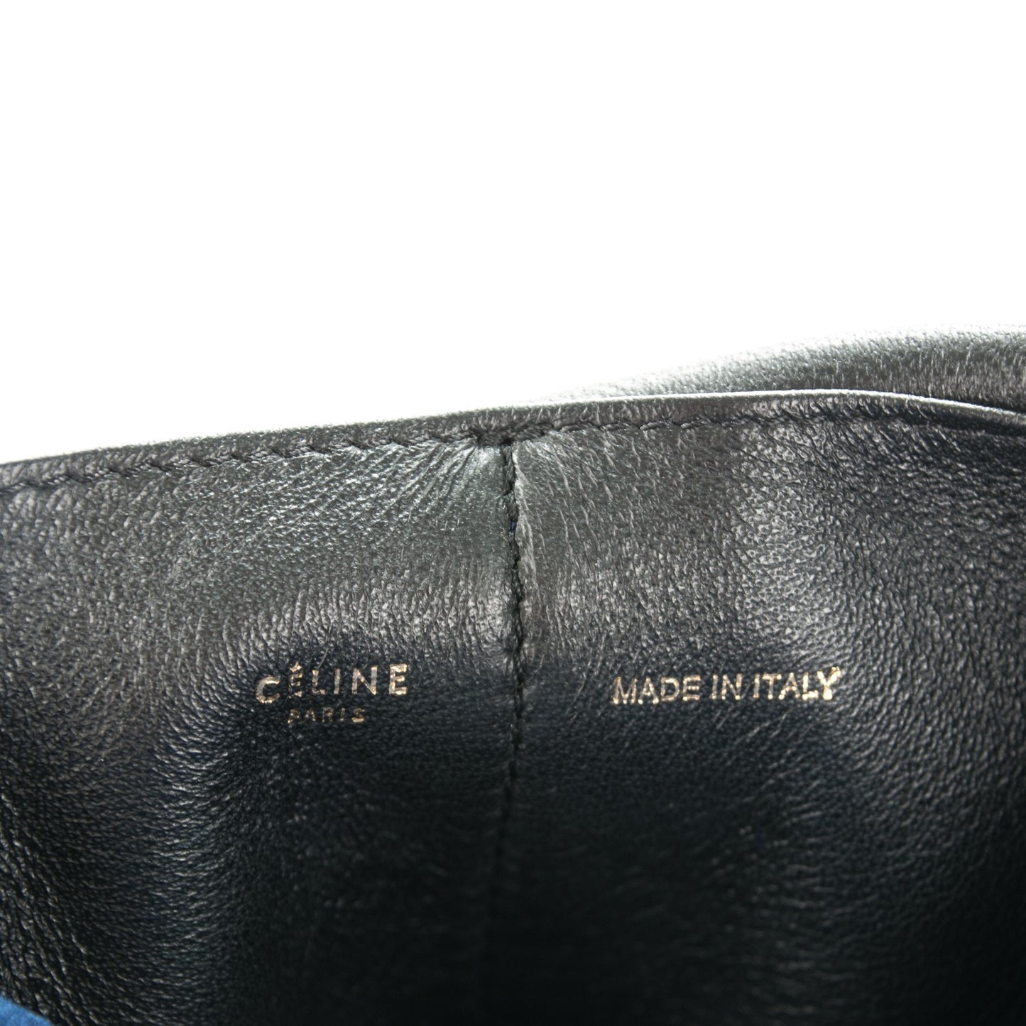 Suede Medium Gourmette Ocean Blue