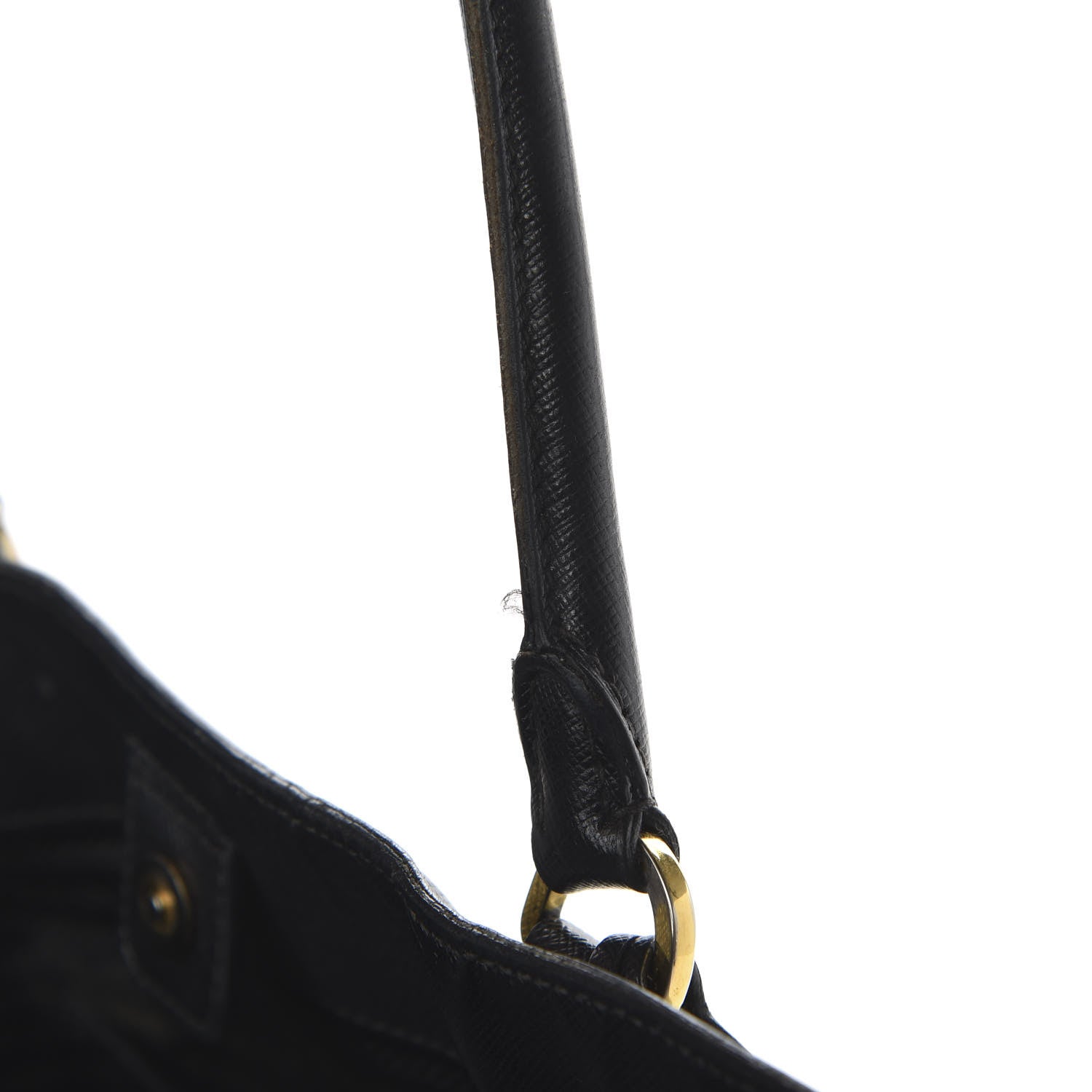 Prada Saffiano Lux Large Tote Black 11 of 12