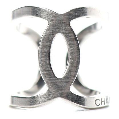 Chanel Metal CC Ring 6.25 Silver 1 of 5