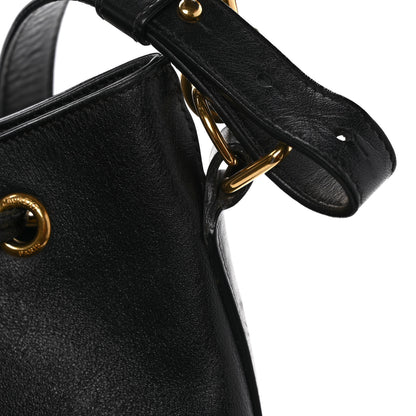 Saint Laurent Calfskin Large Emmanuelle Bucket Bag Black 14 of 17