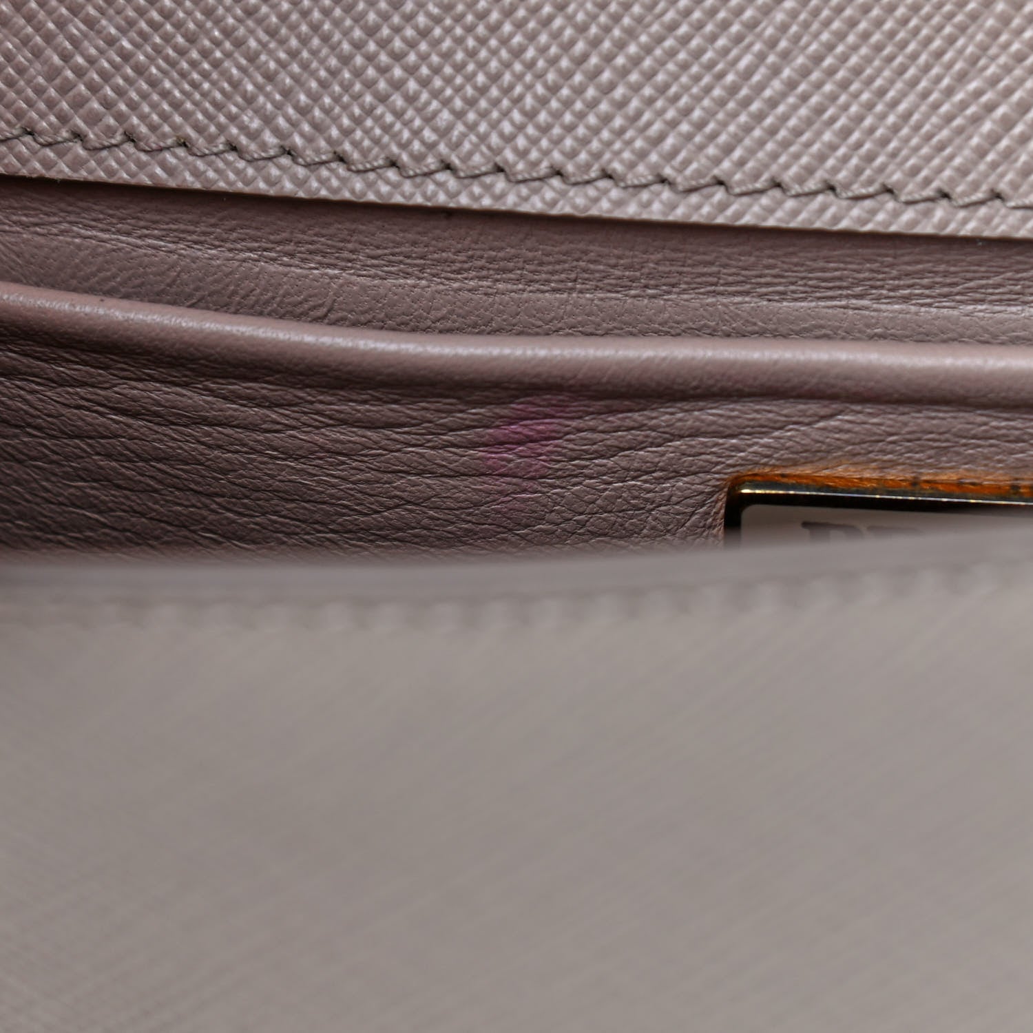 Prada Saffiano Chain Crossbody Bag Cipria 9 of 12