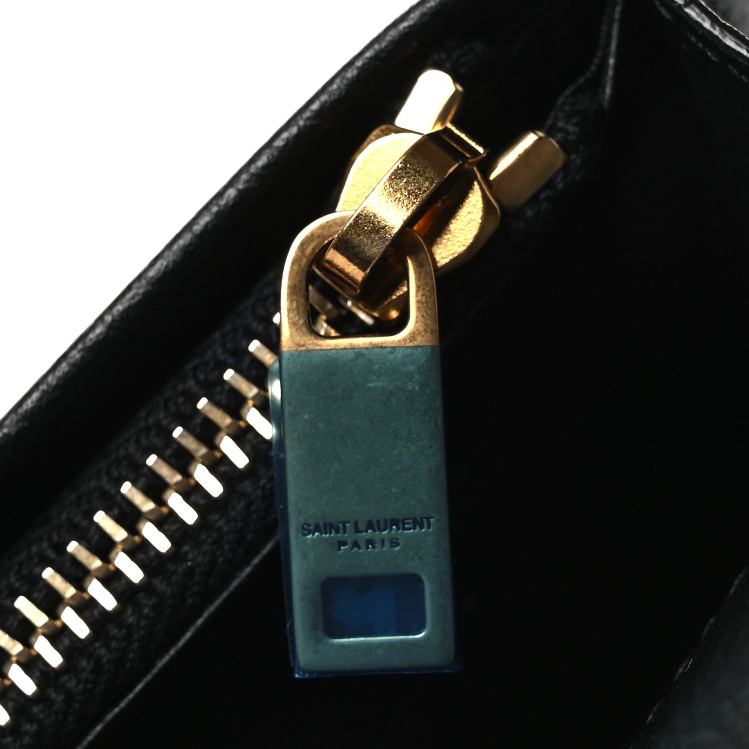 Saint Laurent Calfskin Tiny Monogram Cassandre Wallet Black 15 of 16