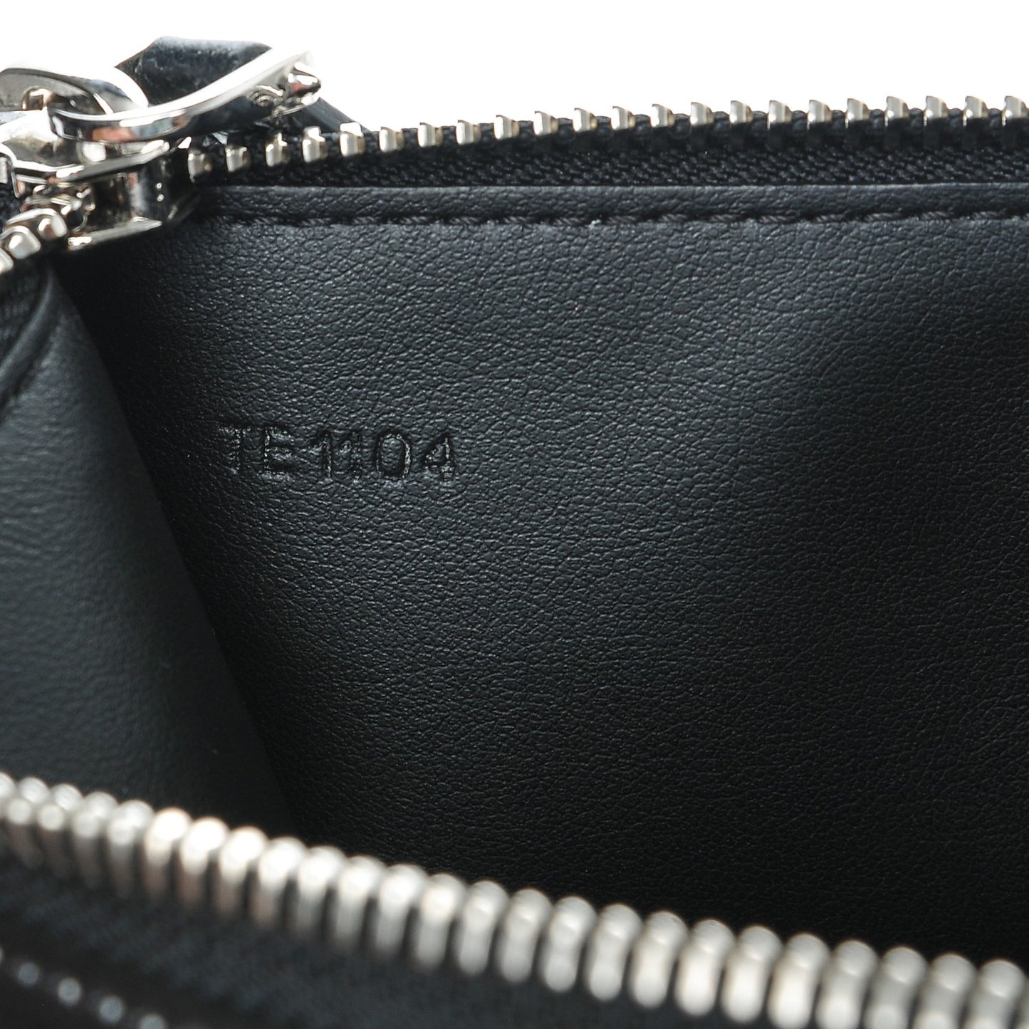 Calfskin Large Basketball Player Pouch Black