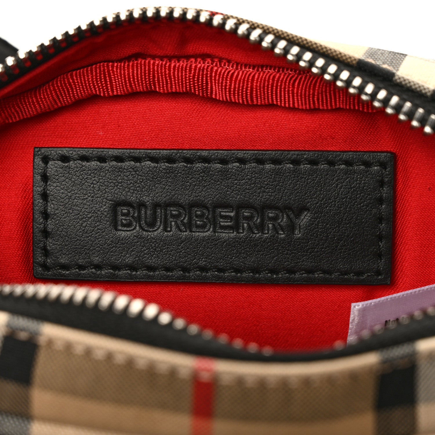 Burberry Nylon Vintage Check Small Cannon Bum Bag Archive Beige 7 of 10