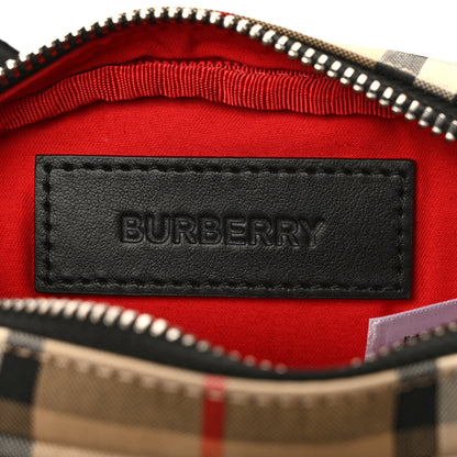 Burberry Nylon Vintage Check Small Cannon Bum Bag Archive Beige 7 of 10