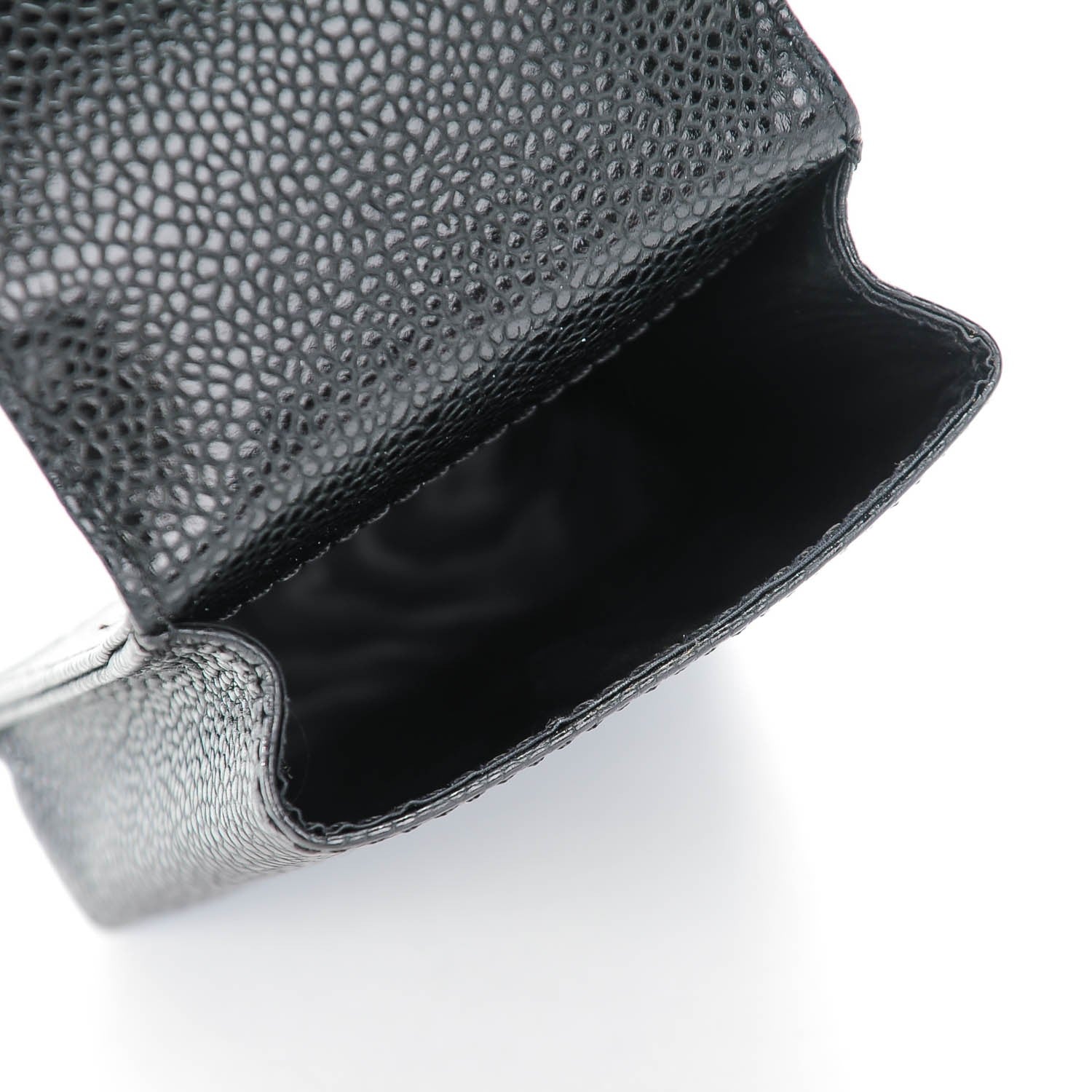 Chanel Caviar Cigarette Case Black 5 of 8