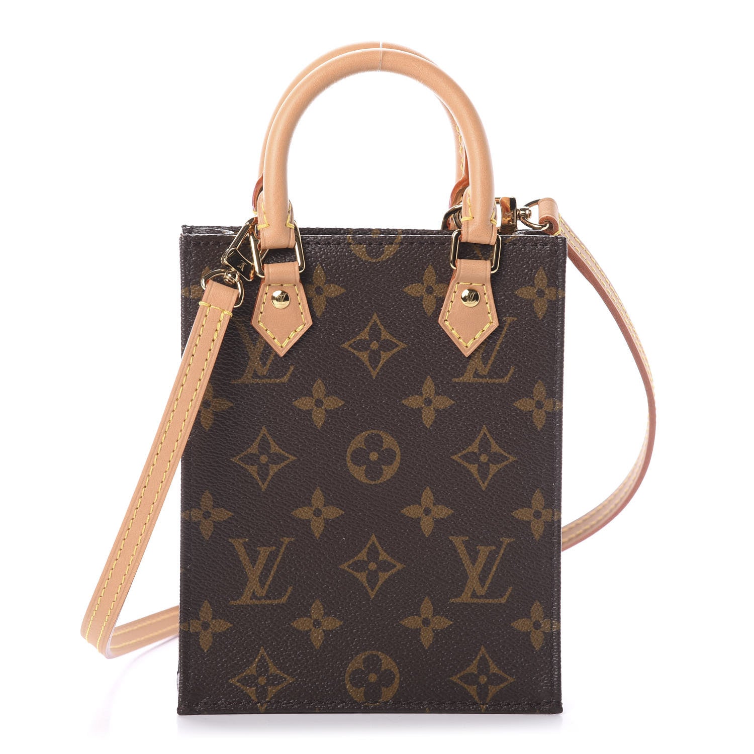 Louis Vuitton Monogram Petit Sac Plat 1 of 7