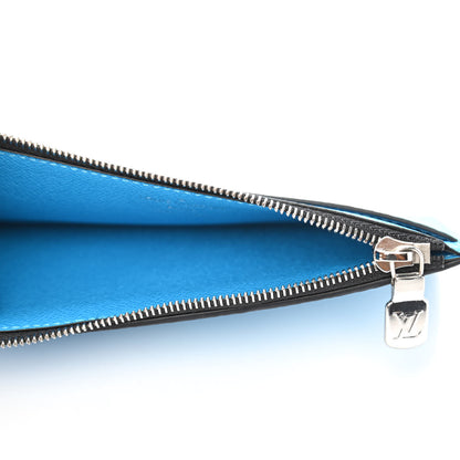 Louis Vuitton Taigarama Coin Card Holder Blue Lagoon 5 of 7