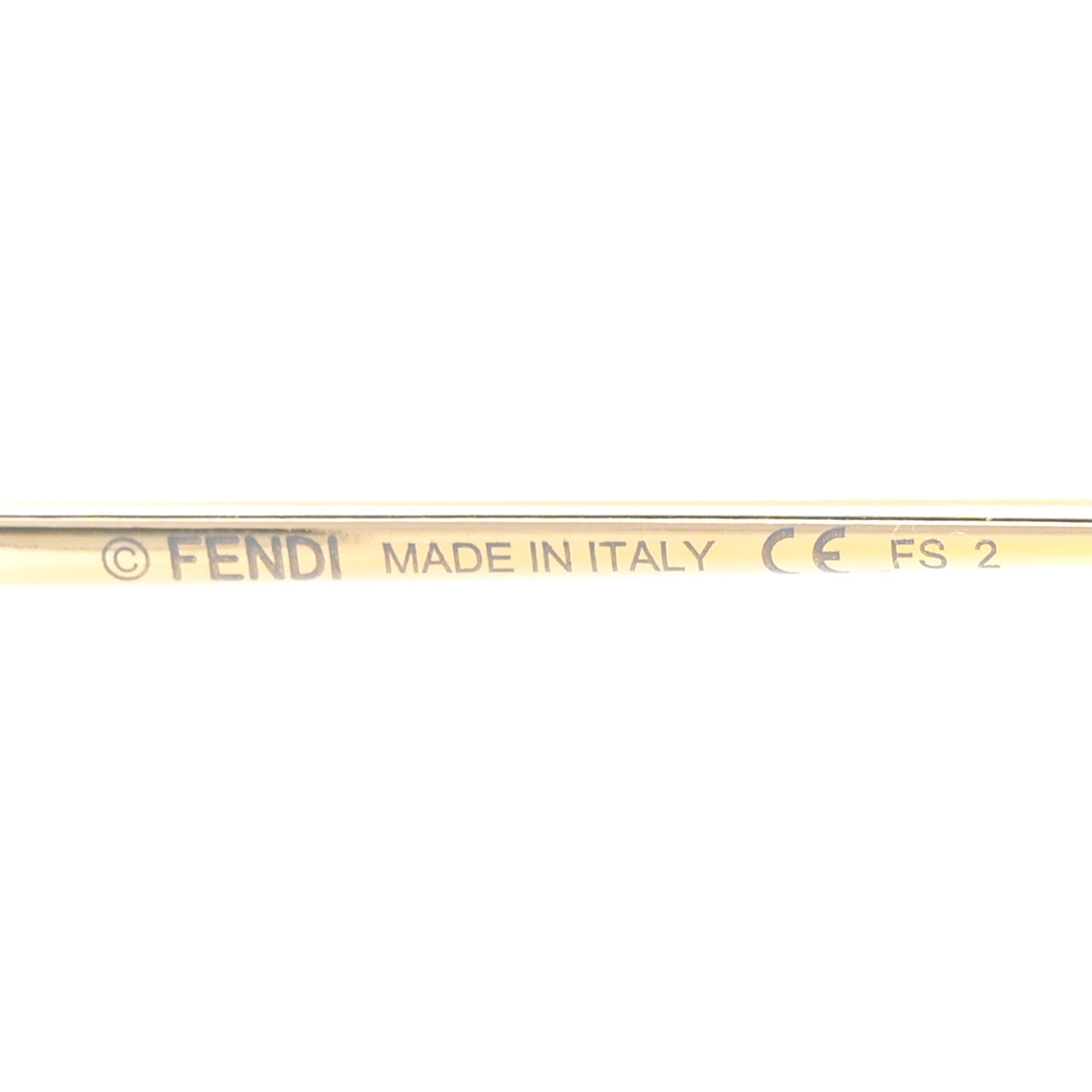 Metal F is Fendi Sunglasses FF 0323/S Gold