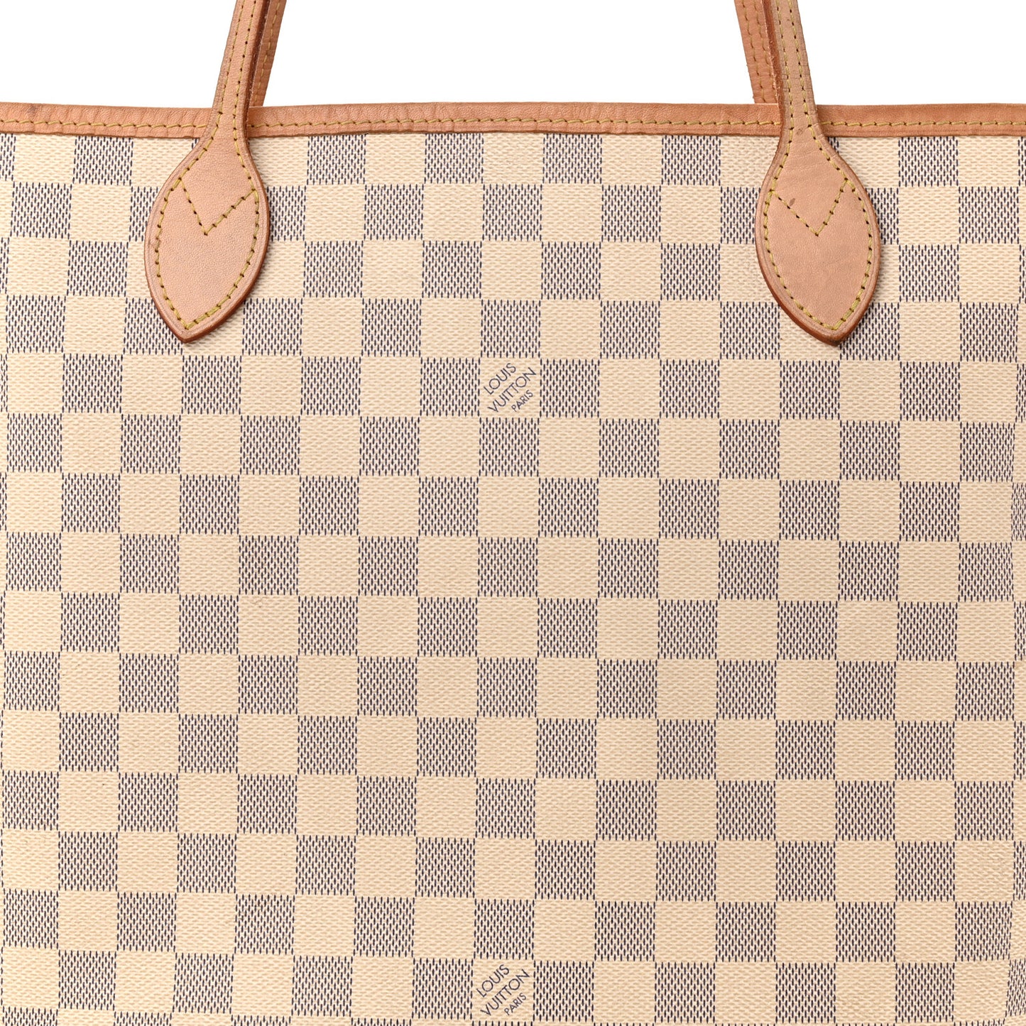 Damier Azur Neo Neverfull MM Rose Ballerine