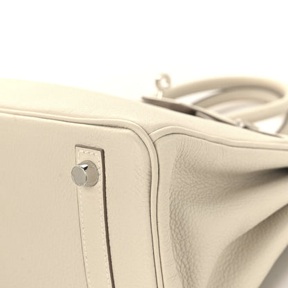 Hermes Togo Birkin 25 Craie 10 of 13