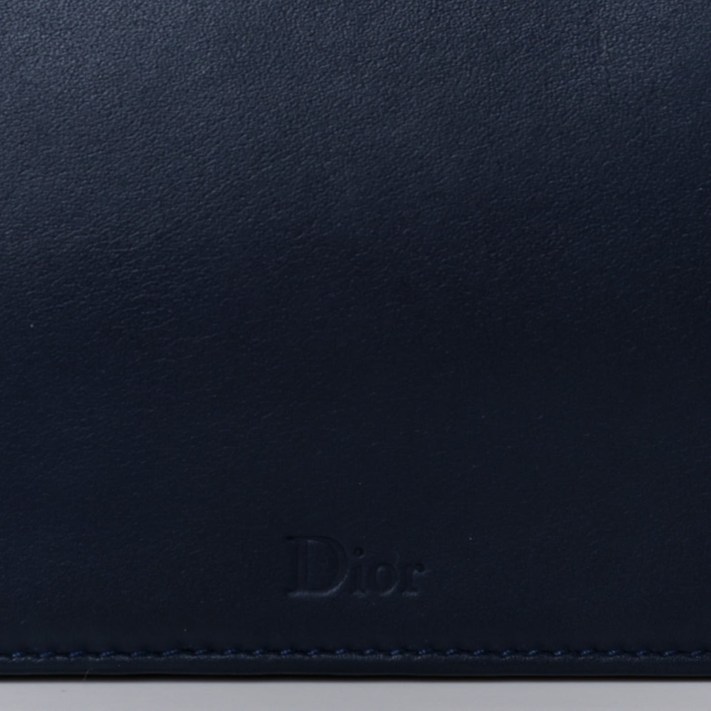 Ultra Matte Calfskin Studded Medium Diorama Flap Bag Blue