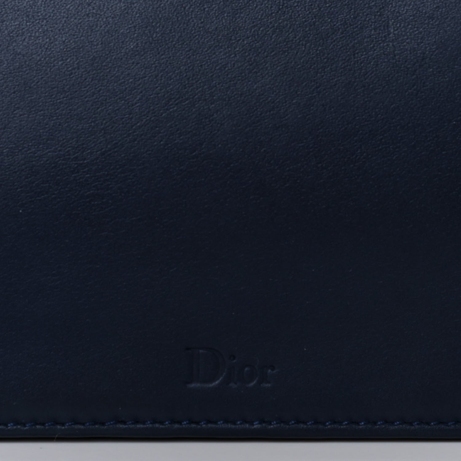 Christian Dior Ultra Matte Calfskin Studded Medium Diorama Flap Bag Blue 10 of 19