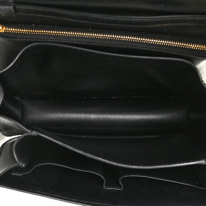 Celine Box Calfskin Medium Classic Box Flap Bag Black 5 of 17