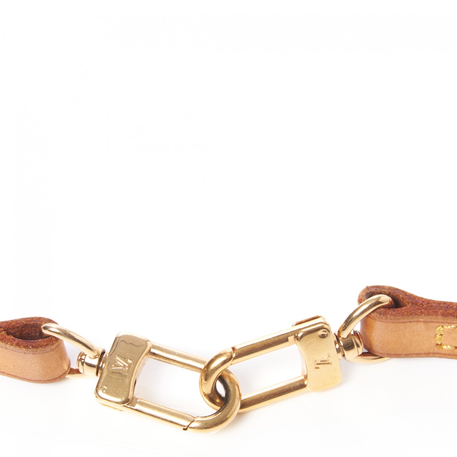 Louis Vuitton Vachetta 12mm Long Shoulder Strap VVN 4 of 4