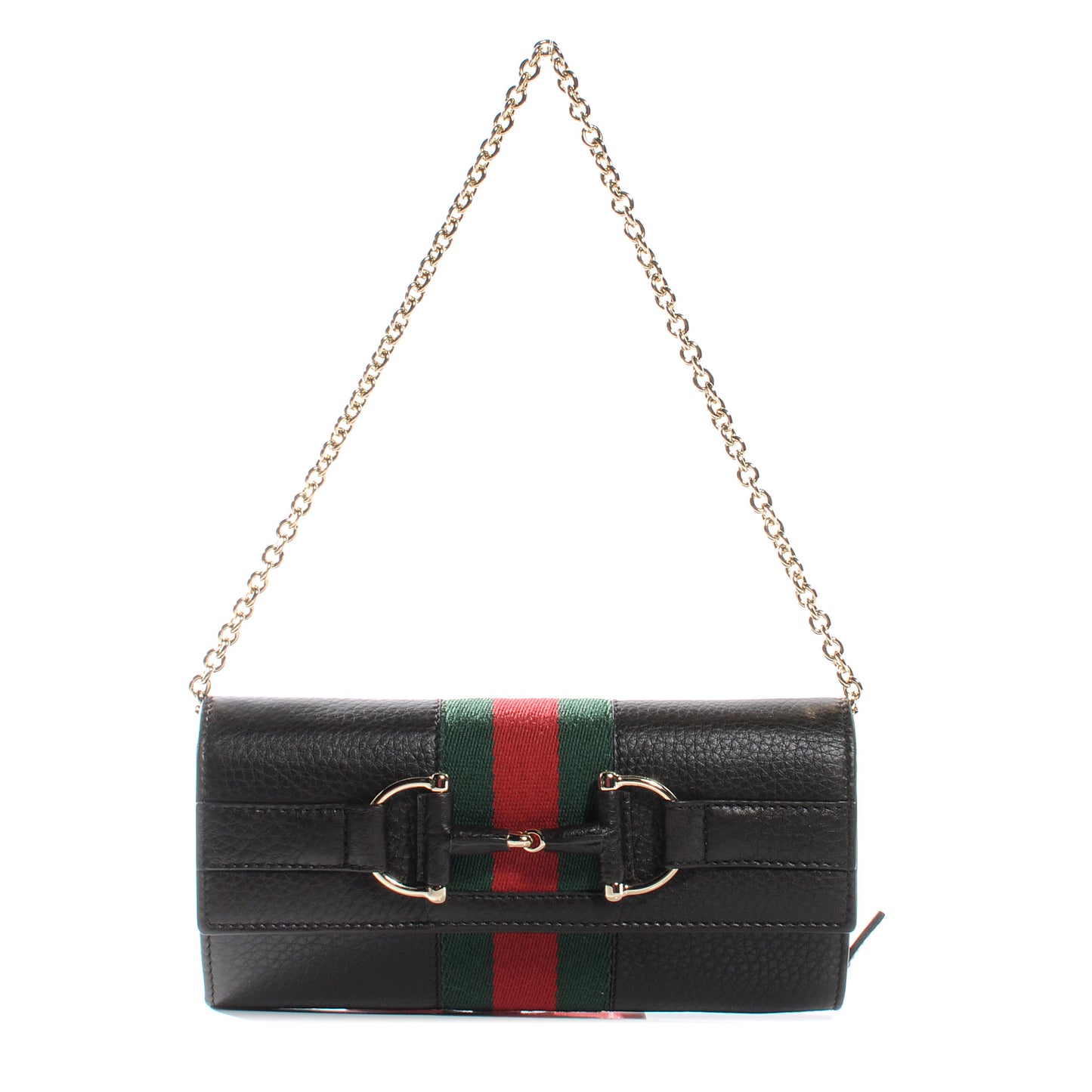 Leather Heritage Chain Wallet Chocolate Brown