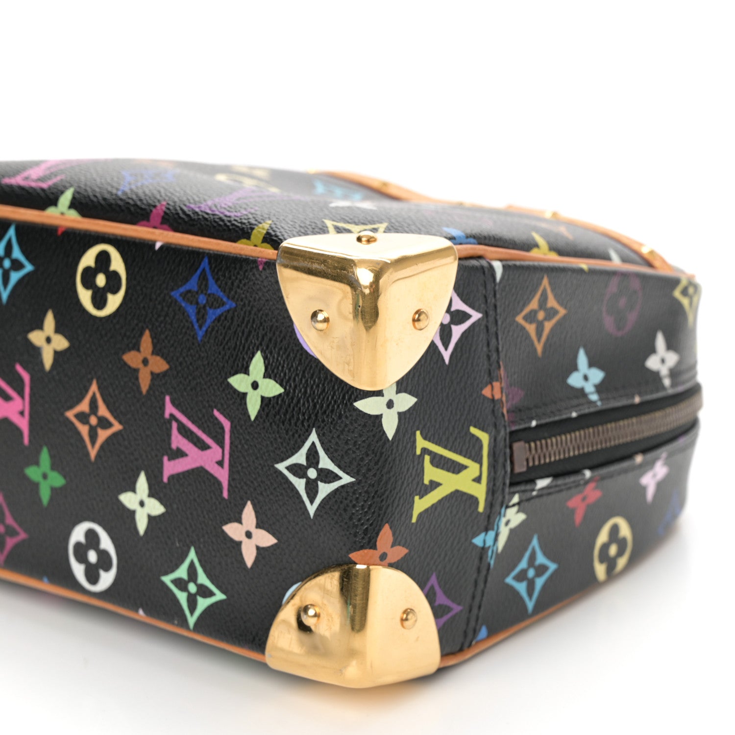 Louis Vuitton Monogram Multicolor Trouville Black 9 of 12