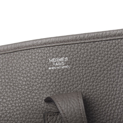 Hermes Taurillon Clemence Evelyne III PM Etain 6 of 11