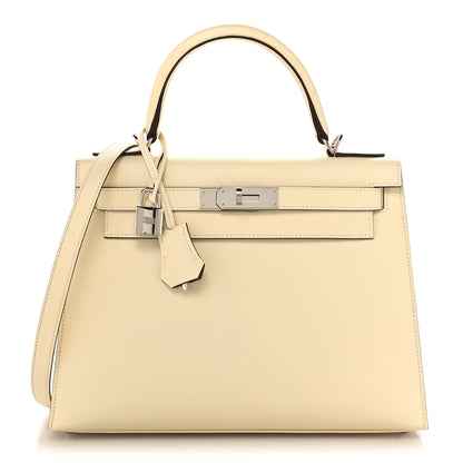 Hermes Epsom Verso Kelly Sellier 28 Nata Ocre 1 of 11