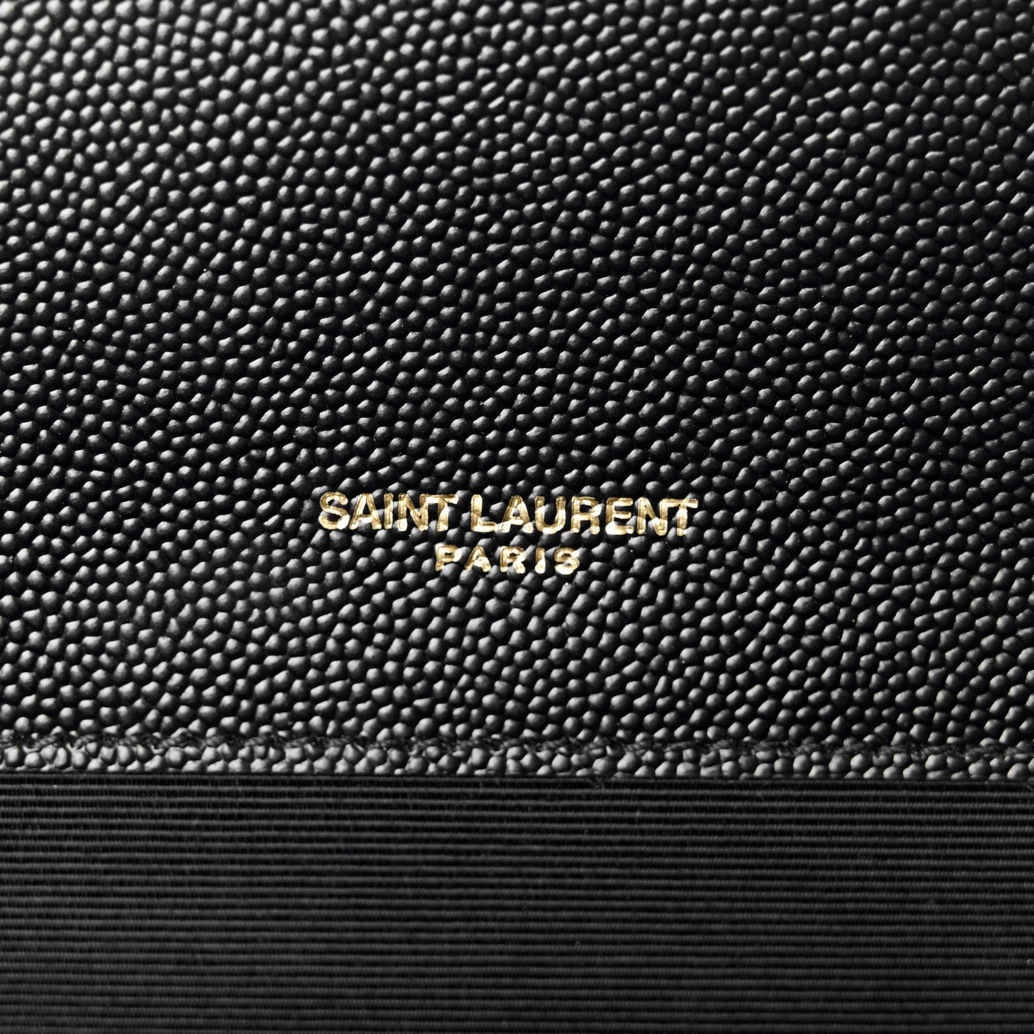 Saint Laurent Grain De Poudre Textured Mixed Matelasse Triquilt Small Monogram Satchel Black 6 of 11