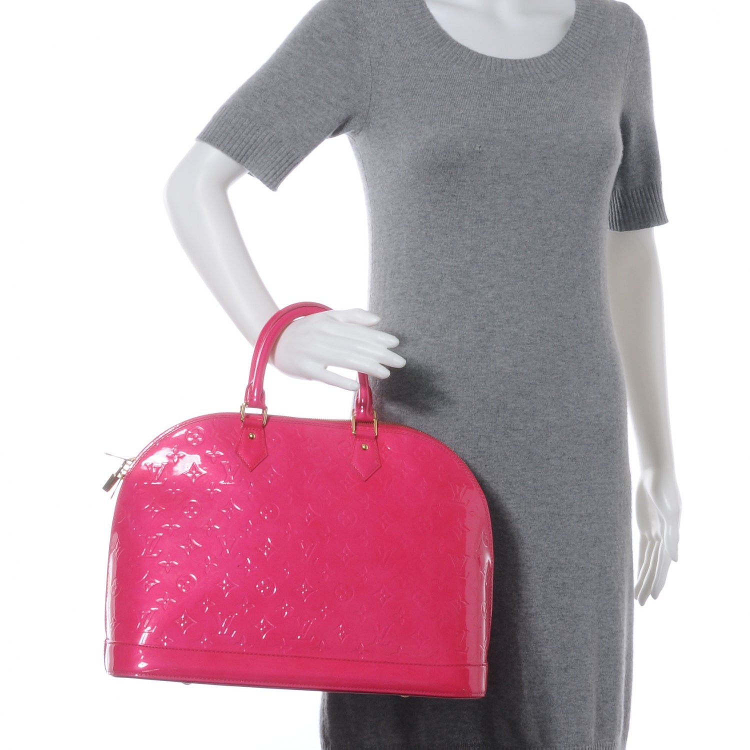 Louis Vuitton Vernis Alma GM Rose Pop 2 of 8