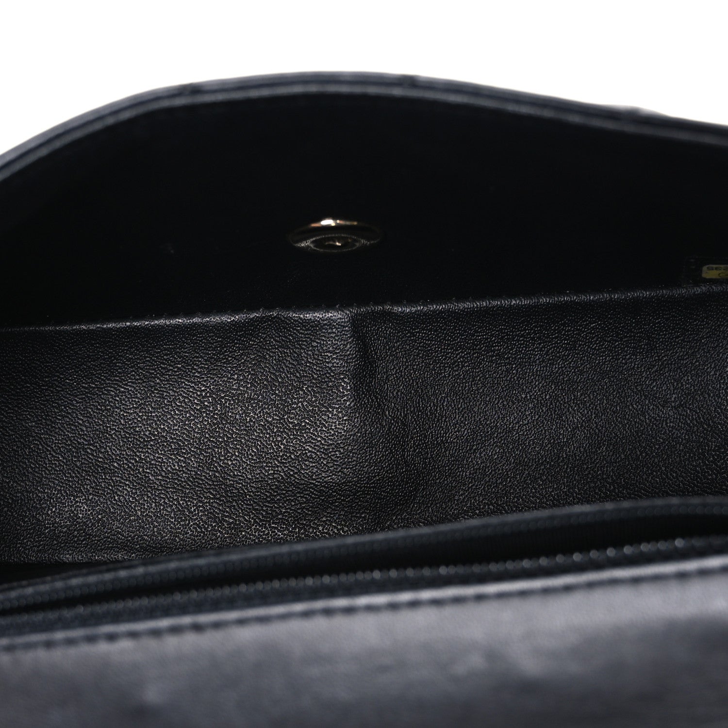 Chanel Lambskin Quilted Mini Rectangular Flap Black 5 of 10