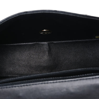 Chanel Lambskin Quilted Mini Rectangular Flap Black 5 of 10