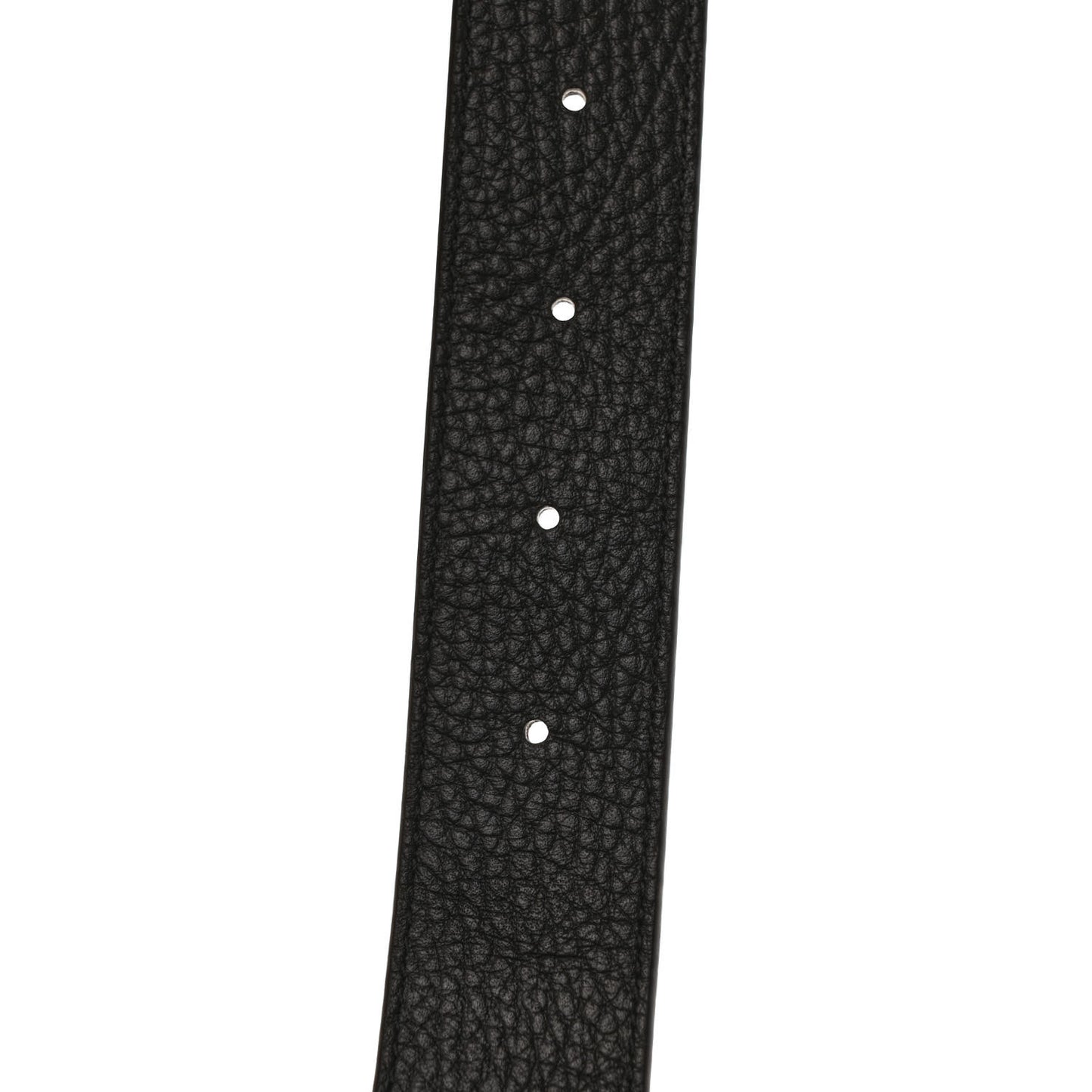 Taurillon Calfskin 30mm LV Initiales Reversible Belt 110 44 Black