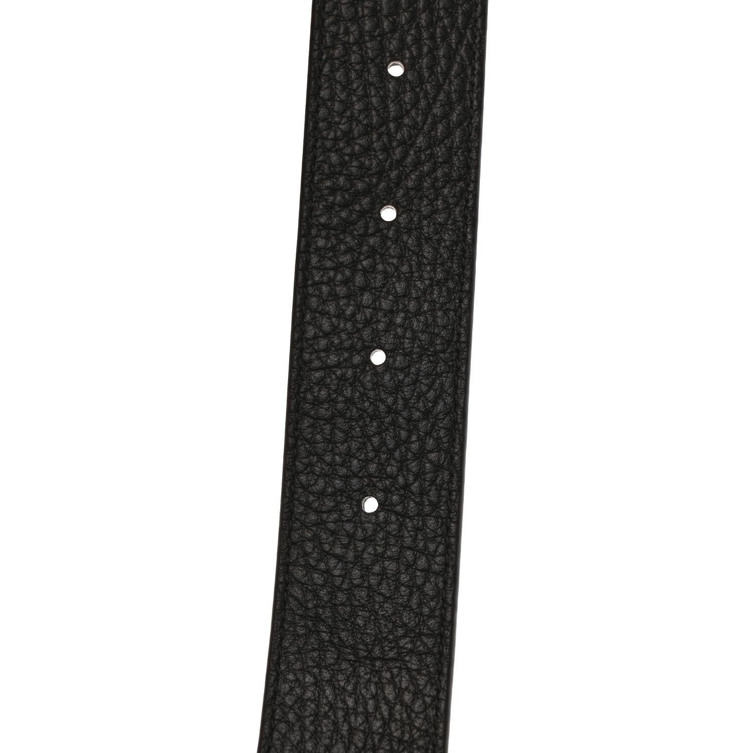Louis Vuitton Taurillon Calfskin 30mm LV Initiales Reversible Belt 110 44 Black 4 of 4