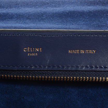 Celine Palmetto Medium Trapeze Ink Blue 6 of 9