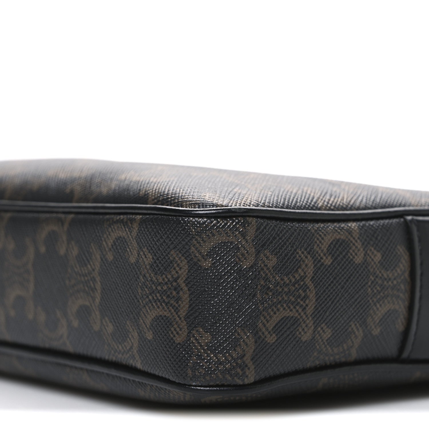 Celine Triomphe Canvas Medium Messenger Bag Black 11 of 11