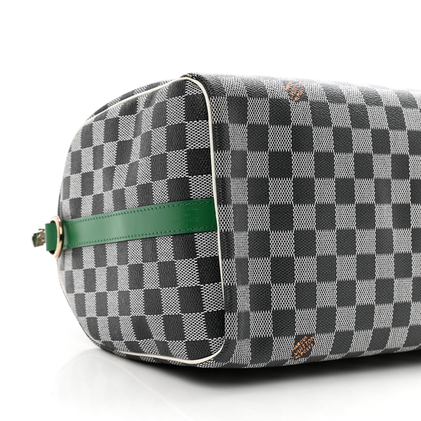 Damier Speedy Bandouliere 30 Black White
