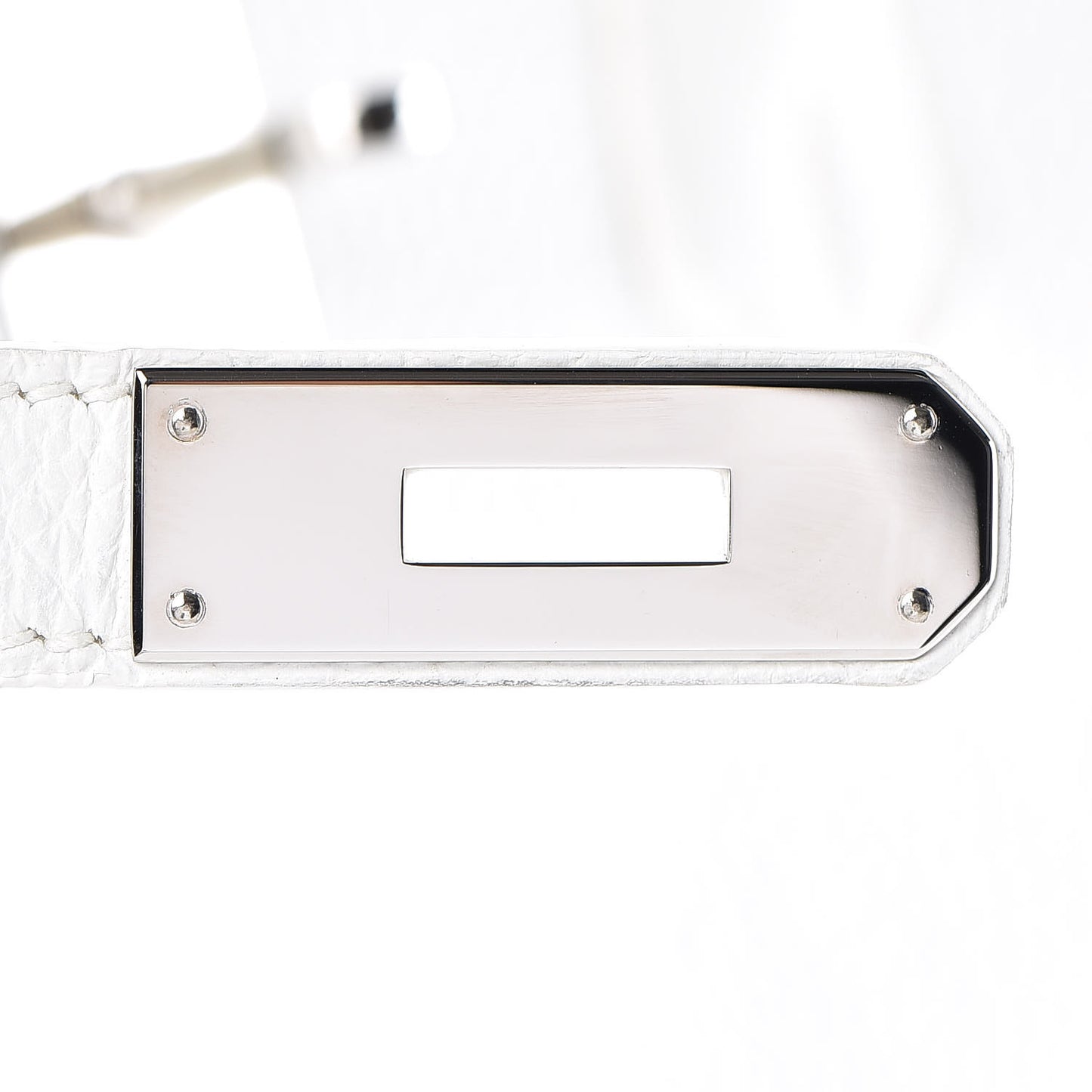 Taurillon Clemence Birkin 40 White