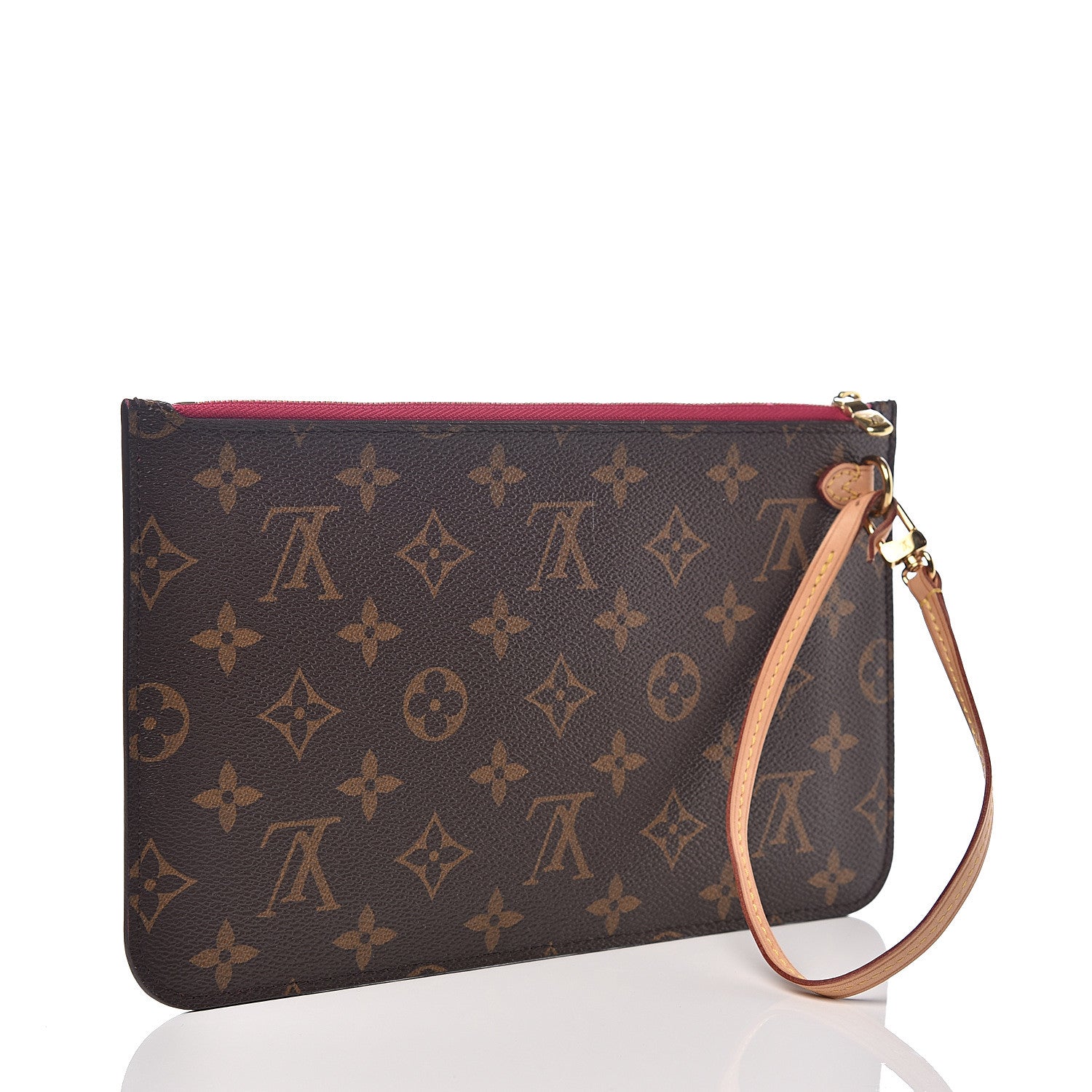 Louis Vuitton Monogram Neverfull MM GM Pochette Pivoine 2 of 8