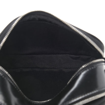 Burberry Coated Canvas Horseferry Print Micro Camera Bag Black 5 of 11