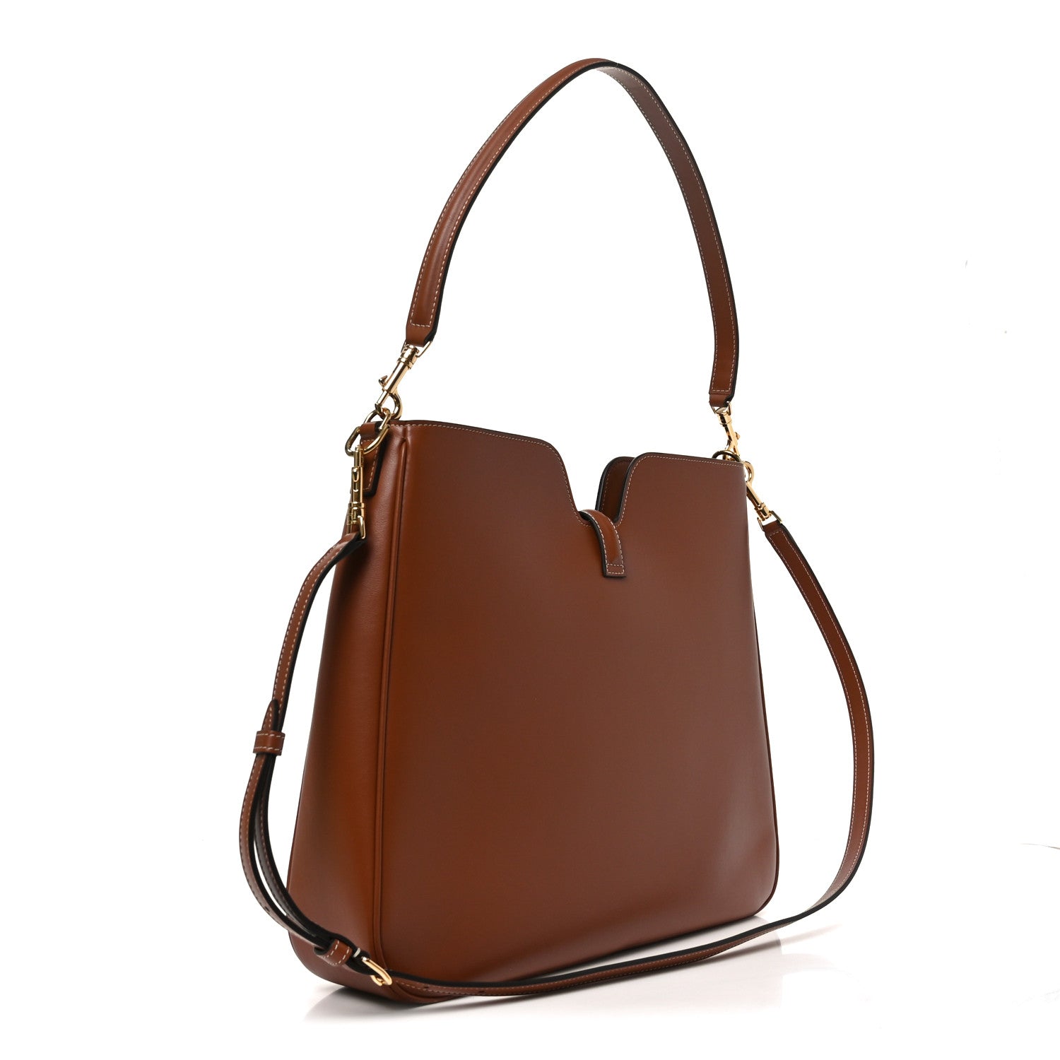 Celine Smooth Calfskin Medium Camille 16 Soft Bag Tan 3 of 9
