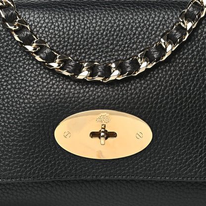 Mulberry Small Classic Grain Calfskin Medium Lily Black 7 of 9
