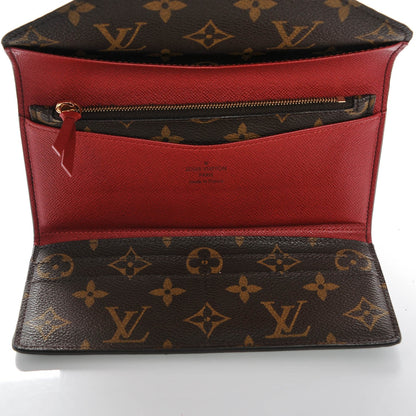 Louis Vuitton Monogram Josephine Wallet Red 5 of 6
