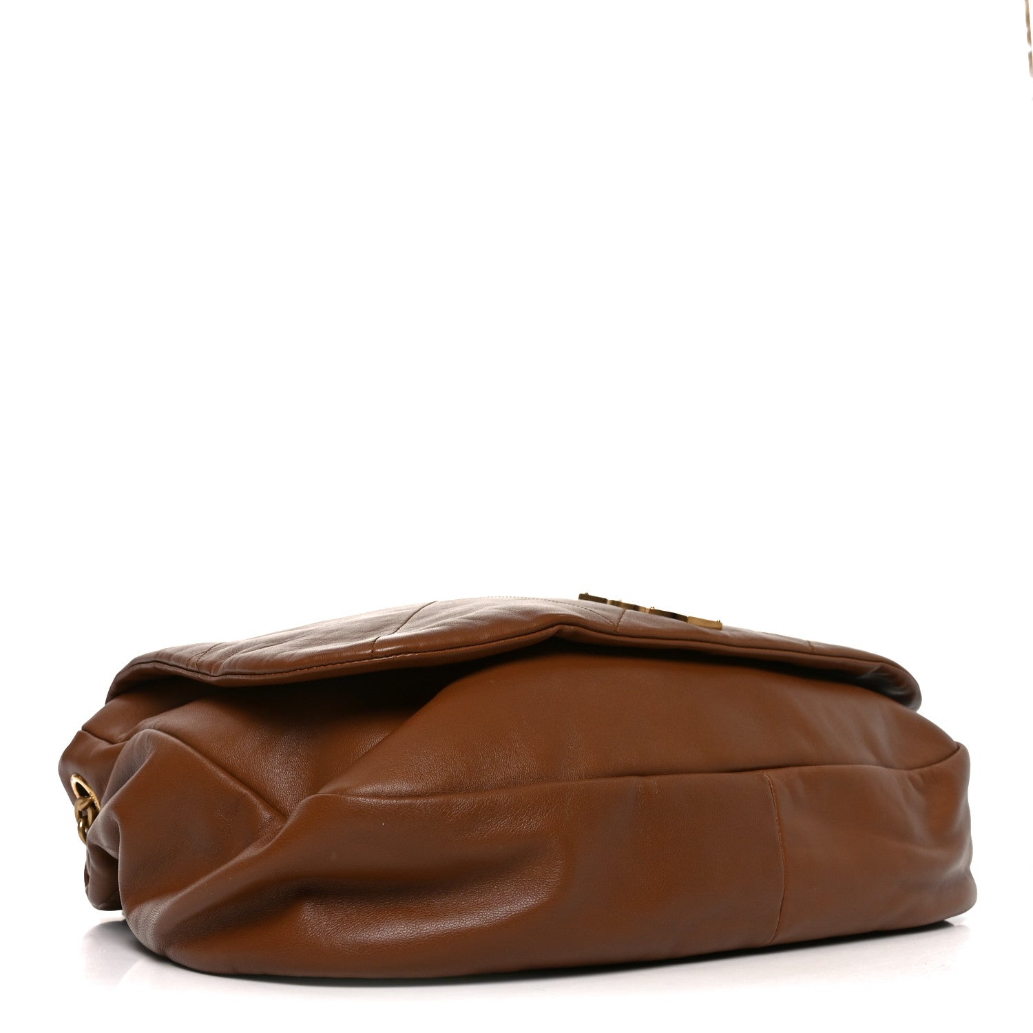 Saint Laurent Lambskin Matelasse Monogram Large Jamie 4.3 Light Fox 4 of 10