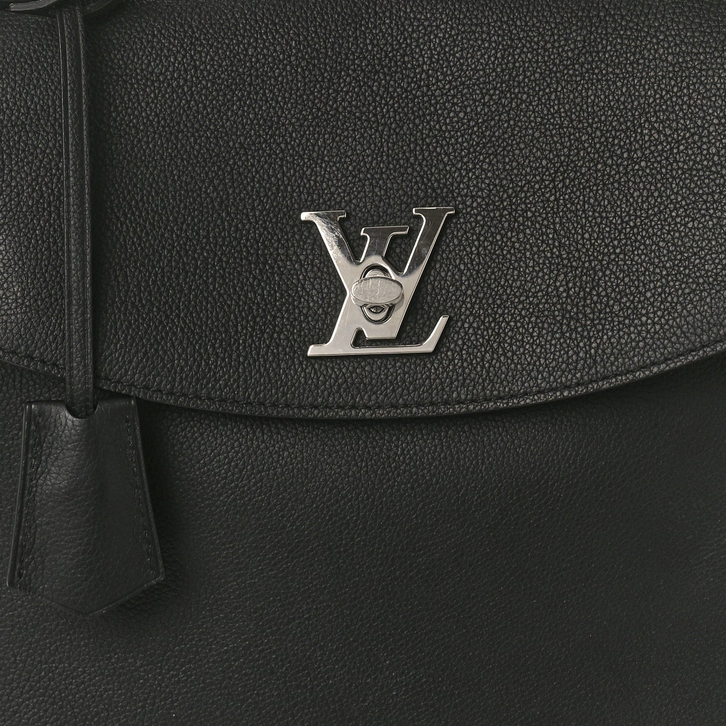 LOUIS VUITTON Calfskin Lockme Ever Black