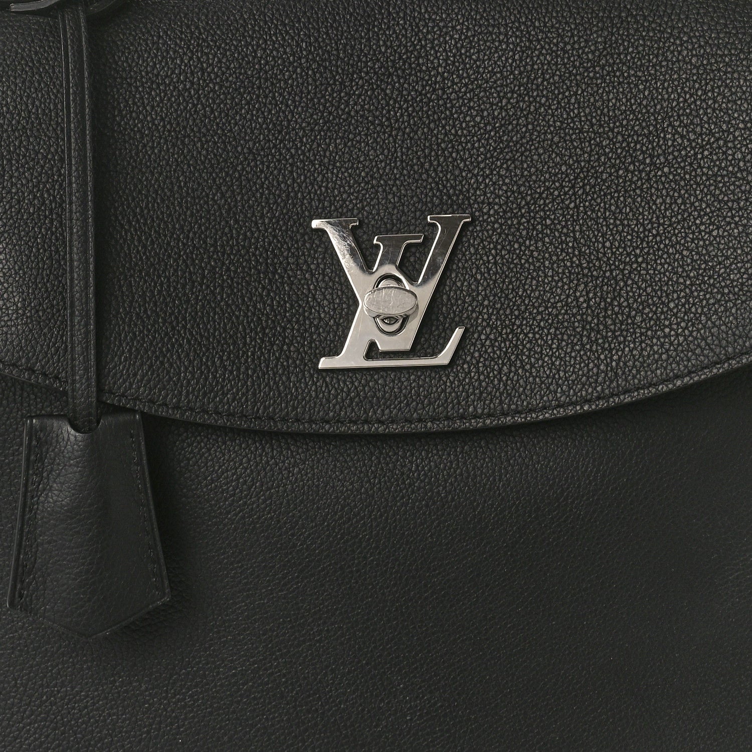 Louis Vuitton LOUIS VUITTON Calfskin Lockme Ever Black 8 of 12