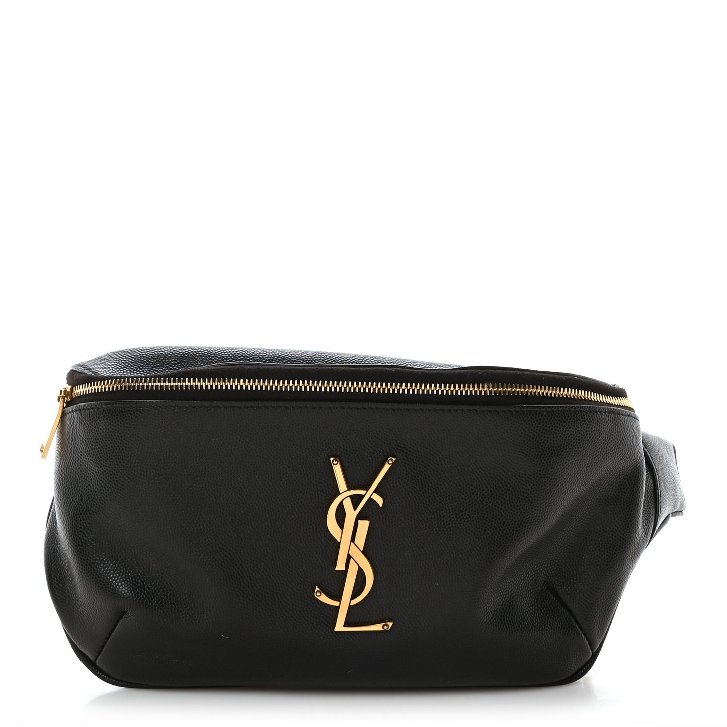 Grain De Poudre Monogram Belt Bag Black