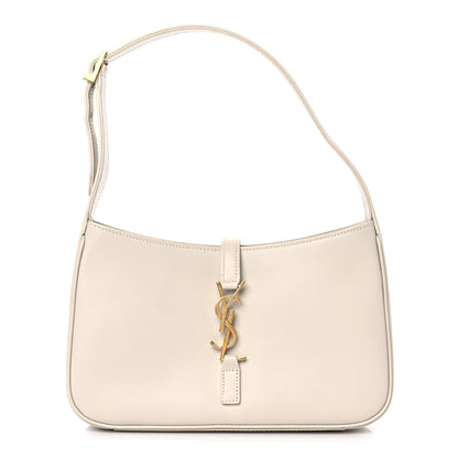 Saint Laurent Smooth Calfskin Le 5 A 7 Hobo Blanc Vintage 1 of 11
