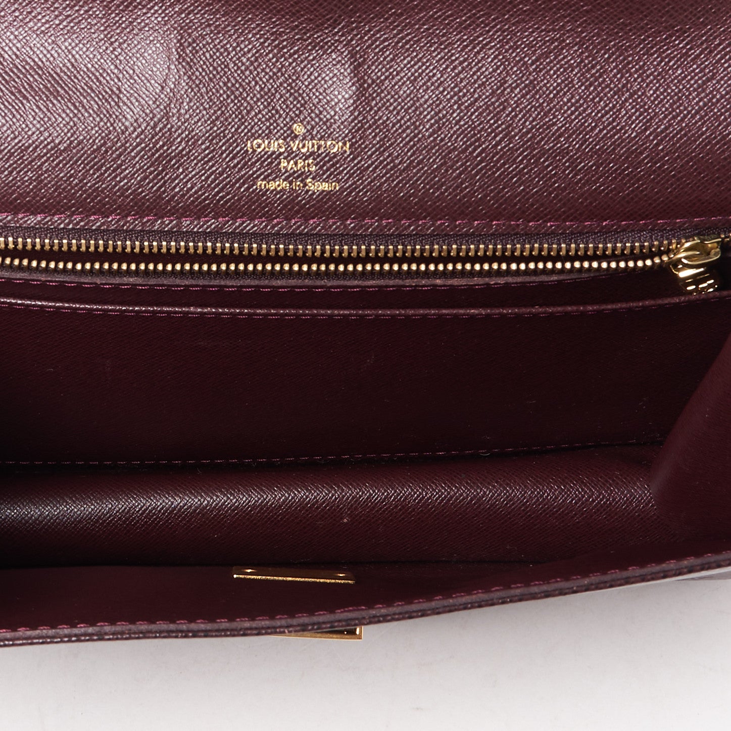 Louis Vuitton Taiga Selenga Pochette Acajou 8 of 8