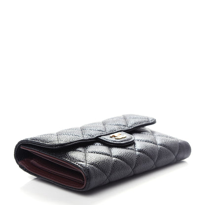 Chanel Caviar Quilted Medium Flap Wallet Black 4 of 9