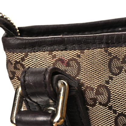 Gucci Monogram Web Jolicoeur Charms Messenger Dark Brown 13 of 14