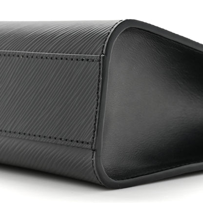 Louis Vuitton Epi Sac Plat BB Black 8 of 10